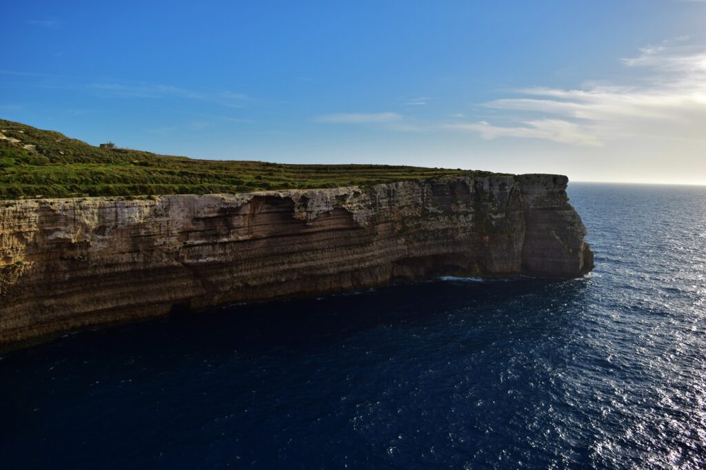 15 Extraordinary Sea Cliffs You Can’t Miss on Your Travels 10 Beautiful shot of coralline limestone sea cliffs in Dingli Cliffs, Maltese Islands, Malta