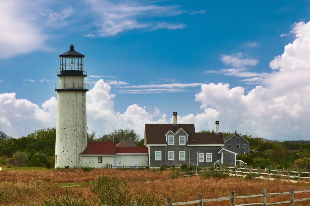 Discover the Top 10 Must-See Destinations in Massachusetts: A Traveler's Dream Guide 3 Highland Lighthouse at Cape Cod, built in 1797