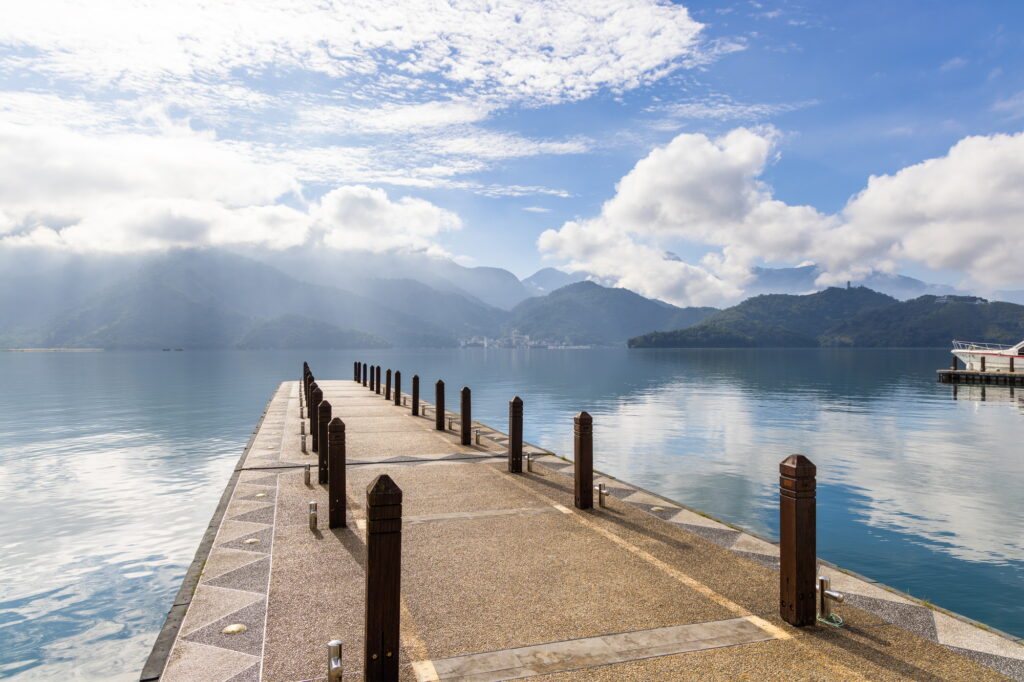 10 Extraordinary Places You Can’t Miss in Taiwan 3 Long walkway over the sun moon lake in Nantou of Taiwan