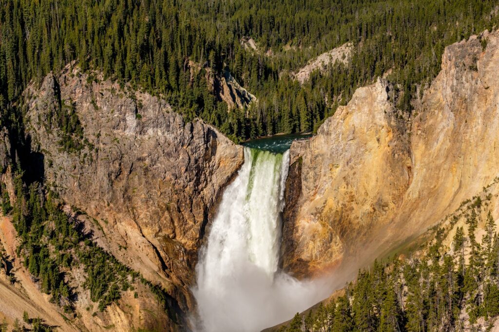 12 Mesmerizing Waterfalls You Absolutely Must Visit in the U.S. 11 Lower Falls waterfall in Grand Canyon of Yellowstone
