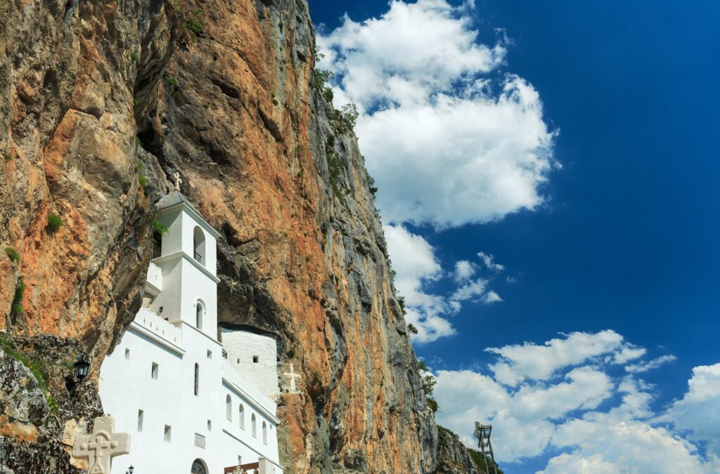 10 Enchanting Christian Monasteries Around the World That You Must Visit 7 Montenegro, view on Ostrog ortodox Monastery
