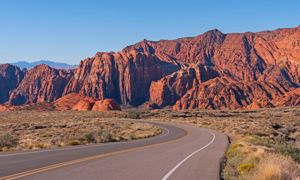 Discover Nevada: Top 10 Must-Visit Destinations for an Unforgettable Adventure 7 Road Into A Red Rocks Canyon