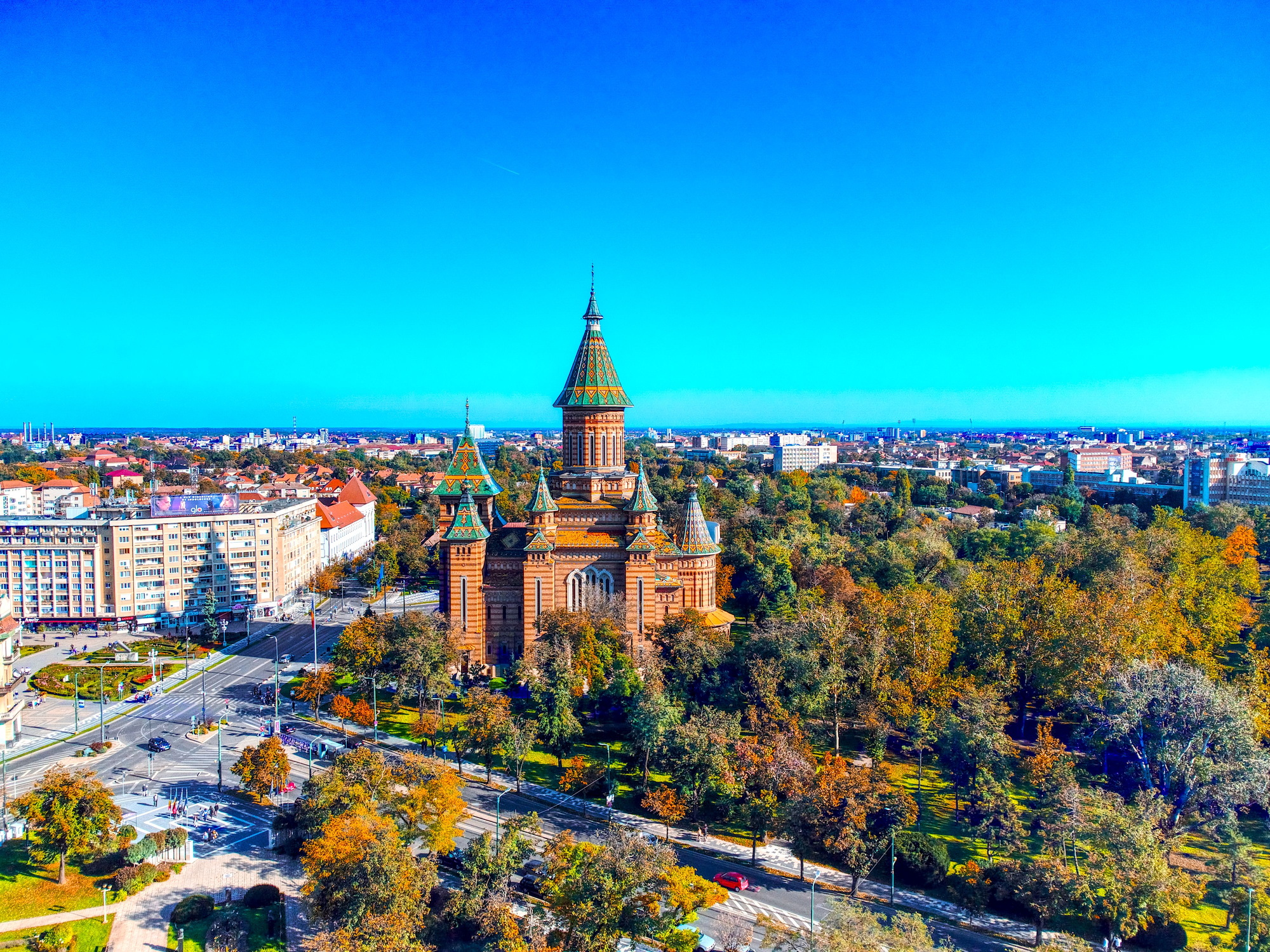 Romanian Orthodox Metropolitan Cathedral in Timisoara