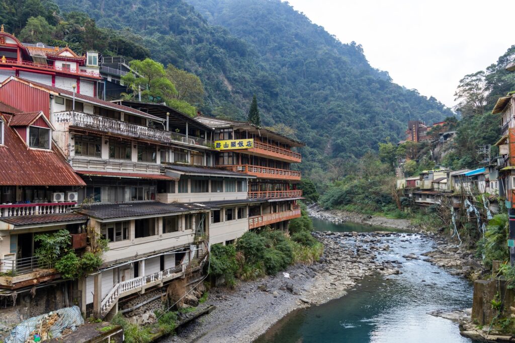10 Extraordinary Places You Can’t Miss in Taiwan 6 Taiwan 19 February 2023: Beautiful landscape in Wulai of Taiwan