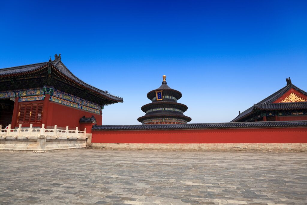temple of heaven in beijing