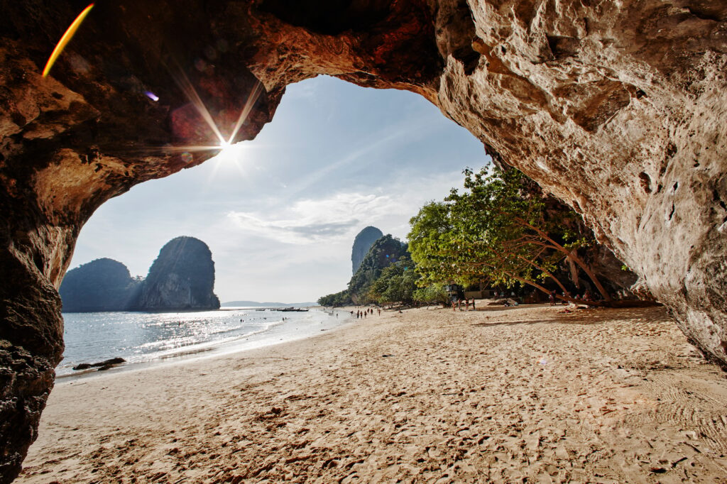 12 Enchanting Beaches in Thailand You Must Explore 10 Thailand, Railay Bay, Phra Nang Beach, Nang Cave Beach, Princess Cave