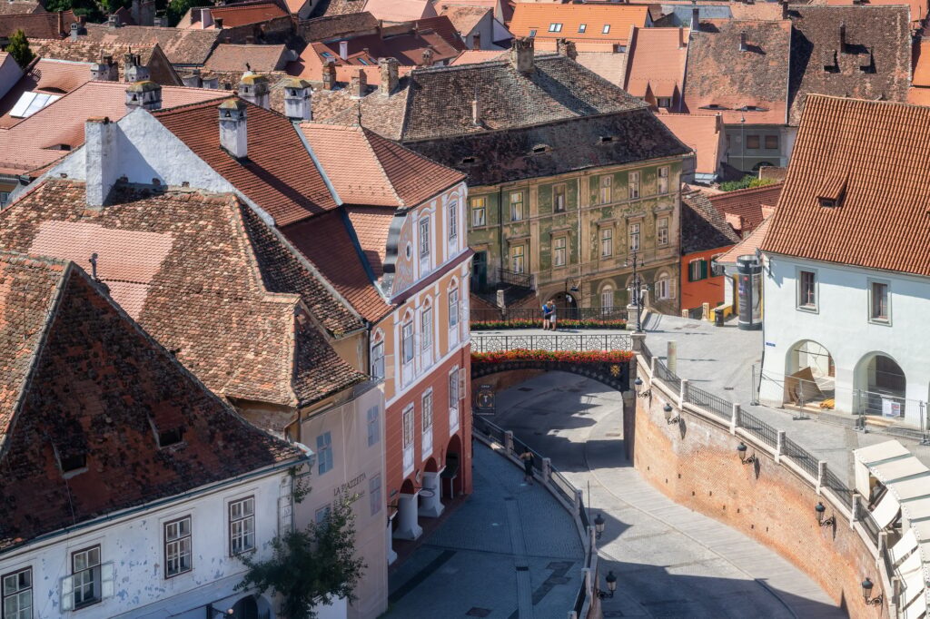 10 Enchanting Destinations You Must Discover in Romania 9 The Bridge of Lies in the center of Sibiu