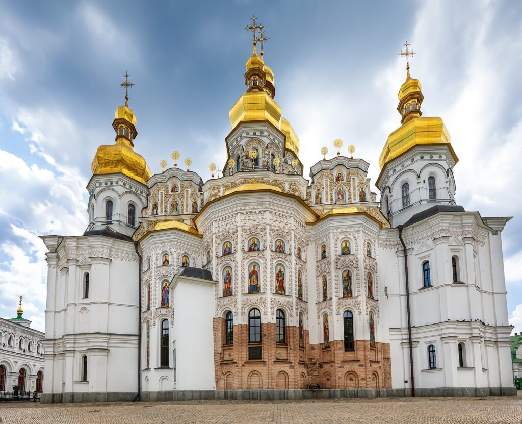 10 Enchanting Christian Monasteries Around the World That You Must Visit 4 The Dormition Cathedral of the Kyiv Pechersk Lavra in summer. Kyiv. Ukraine