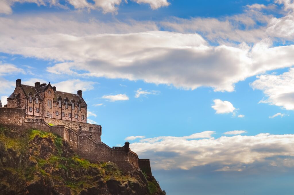 21 Enchanting Castles in Scotland You Must Explore 20 Traditional old houses at Edinburgh castle, Scotland