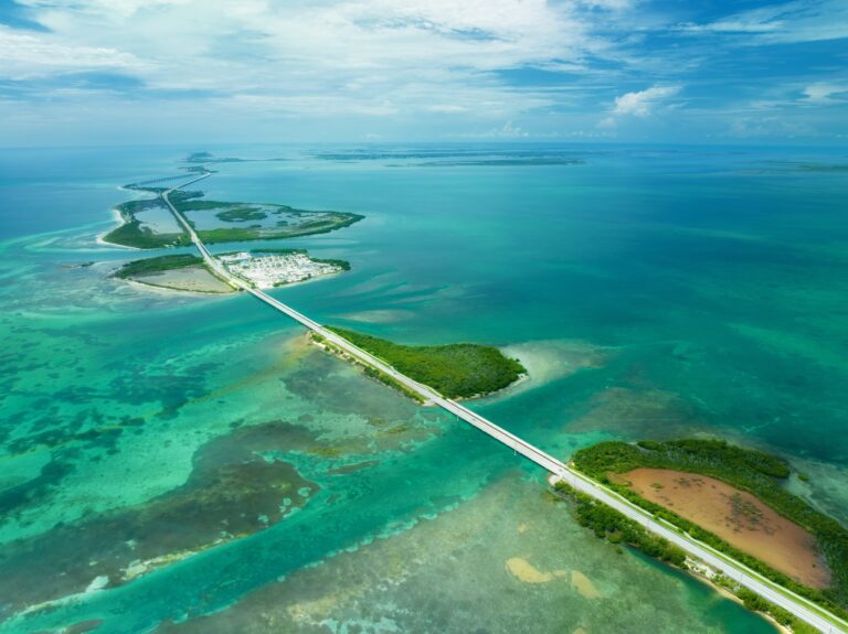 April view on Keys at Key West