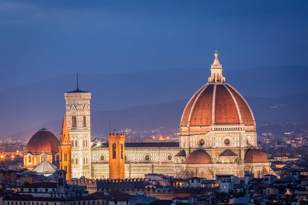 10 Majestic Gothic Cathedrals You Can’t Miss in Europe 10 Beautiful sunset over the Santa Maria del Fiore in Florence, Italy