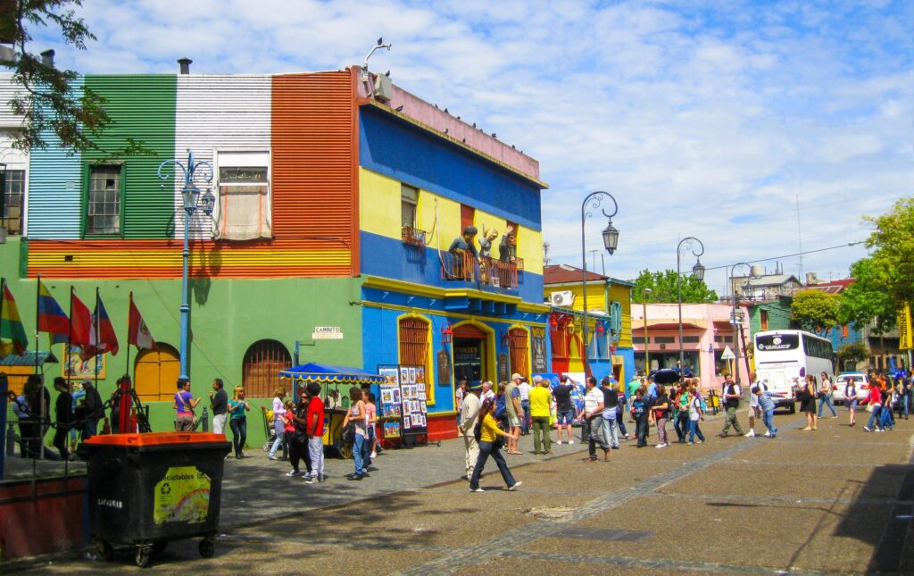 Discovering Argentina: 23 Extraordinary Attractions You Can’t Miss 5 “Caminito” in La Boca neighborhood. Buenos Aires-Argentina. A beautiful colorful travel destination