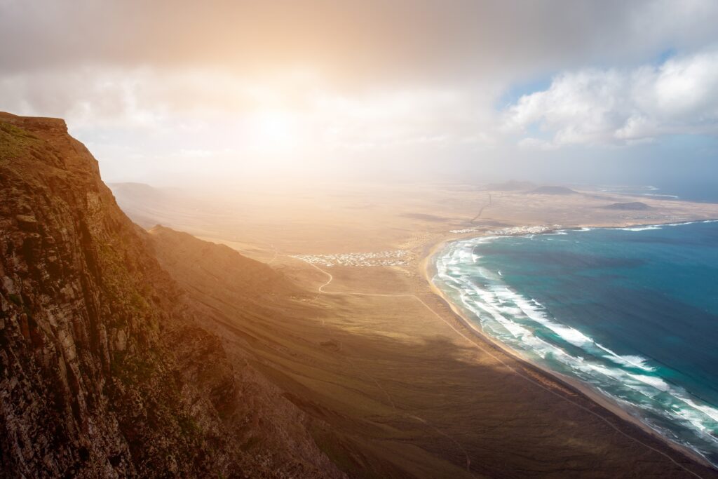 10 Enchanting Beaches in the Canary Islands You Cannot Miss 4 Famara coastline on Lanzarote island