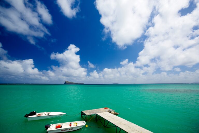 Jetty in Mauritius