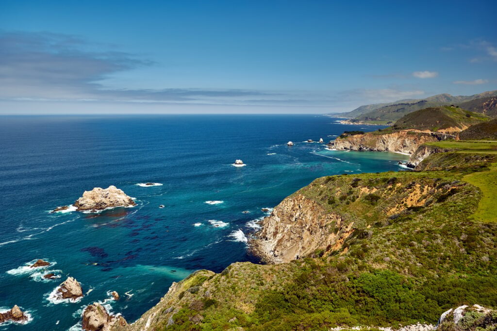 10 States You MUST Visit in the US...at least once 11 Pacific coast landscape in California