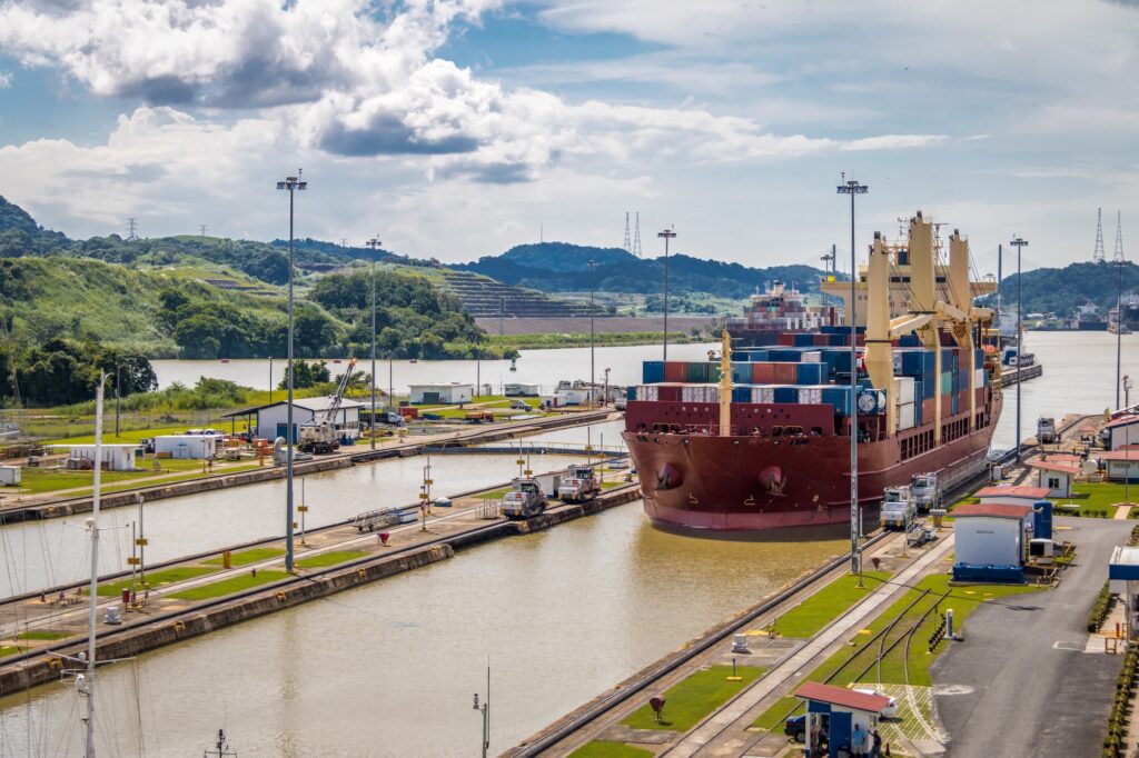 15 Extraordinary Places You Can’t Miss in Panama City 2 Ship crossing Panama Canal at Miraflores Locks - Panama City, Panama