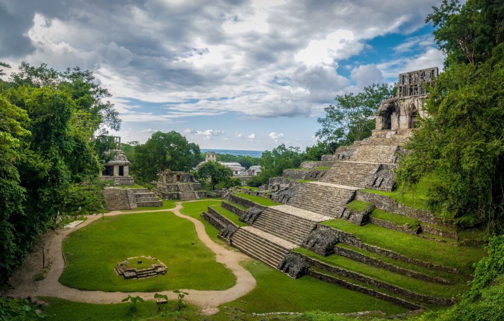 12 Remarkable Step Pyramids Around the World You Must Explore 6 Temples of the Cross Group at mayan ruins of Palenque - Chiapas, Mexico